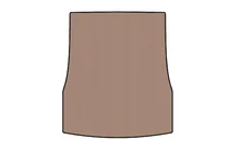 Mercedes CLS C218 2011–2018 Rubberen kofferbakmat Carsuit (Coupé, 4-deurs, beige) foto 1