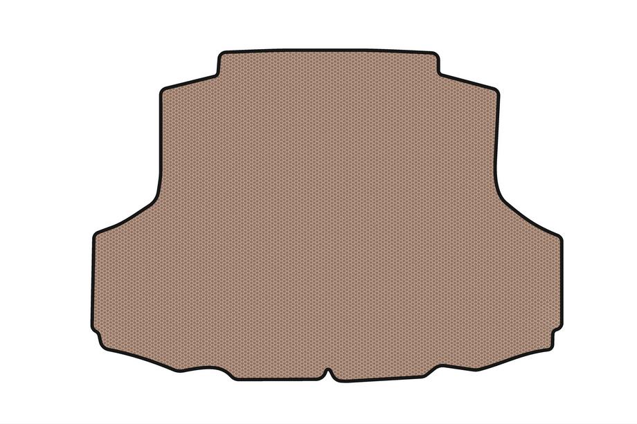 Mitsubishi Lancer 9 2004–2008 Rubberen kofferbakmat Carsuit (SD, beige) Image