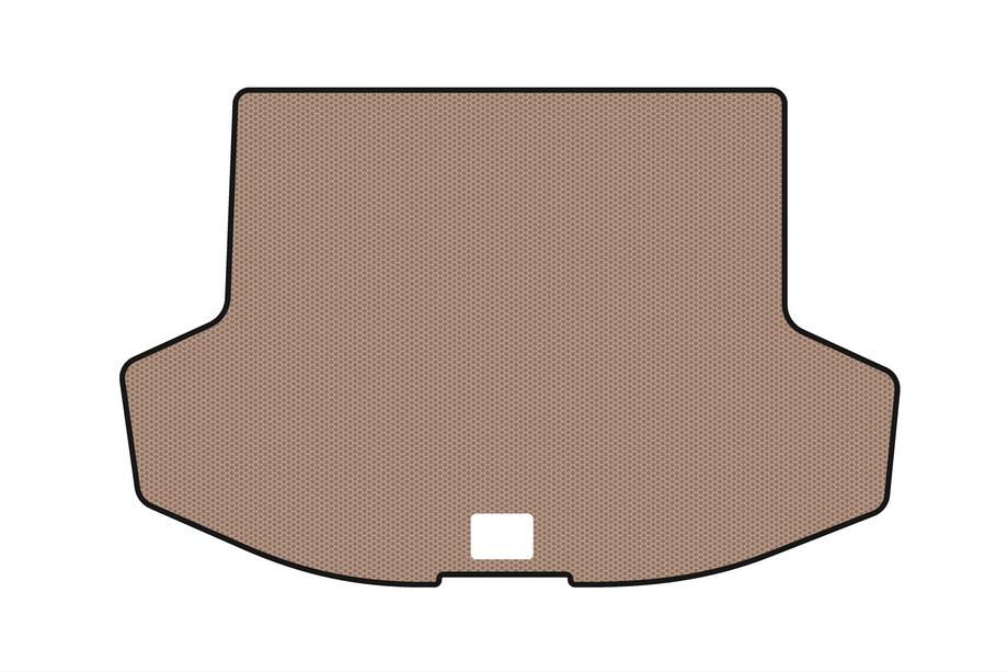 Mitsubishi Lancer X 2008– Rubberen kofferbakmat Carsuit (HB, beige) Foto 1