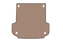 Mitsubishi Pajero Sport 2015– Rubberen kofferbakmat Carsuit (Beige) foto 1