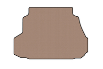 Nissan Almera N15 1995–2000 Rubberen kofferbakmat Carsuit (SD, beige) foto 1