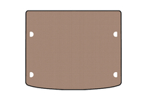 Porsche Cayenne 2003–2010 Rubberen kofferbakmat Carsuit V2 (Beige) foto 1