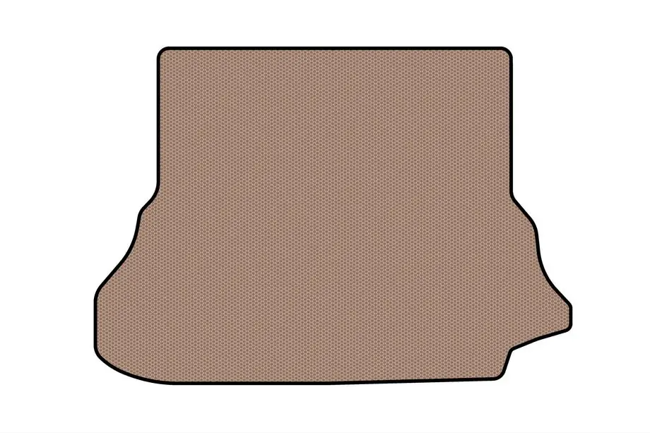 Renault Laguna 2001–2007 Carsuit rubberen kofferbakmat (HB, 5-deurs, beige) Foto 1