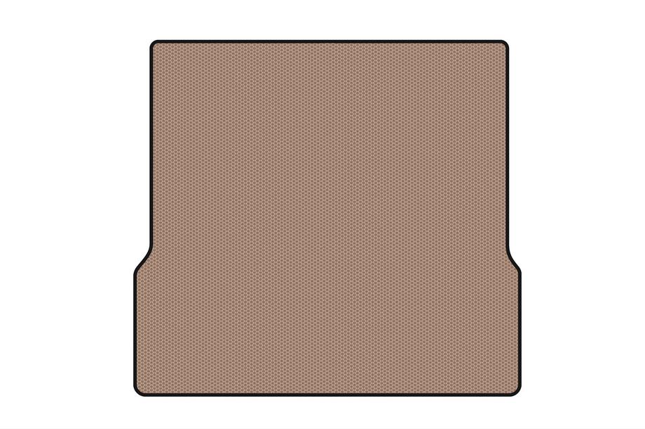 Renault Logan I 2005–2008 Rubberen kofferbakmat Carsuit (SD, beige) Image