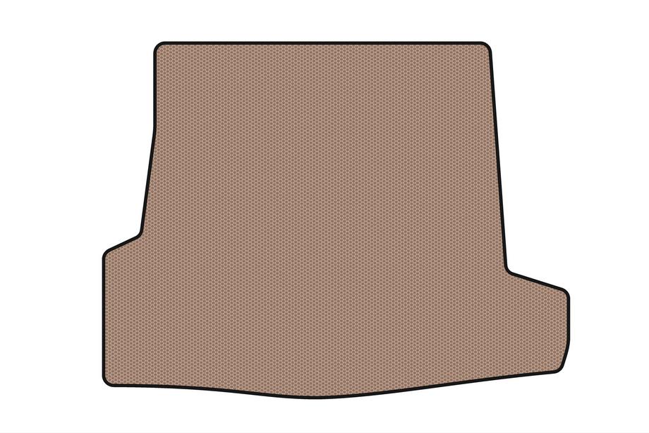 Skoda Superb 2001–2009 Rubberen kofferbakmat Carsuit (2006-2009, SD, beige) Foto 1