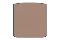 Skoda Superb 2009–2015 Rubberen kofferbakmat Carsuit (enkele laadvloer, SW, beige) foto 1