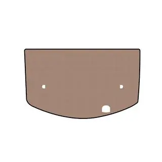 Rubberen kofferbakmat Carsuit (2005-2013, beige) SsangYong Action 2005–2018 foto 1