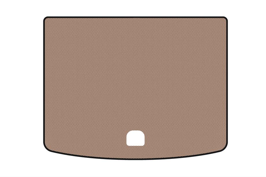 SsangYong Kyron 2005–2014 Rubberen kofferbakmat Carsuit (Beige) Image