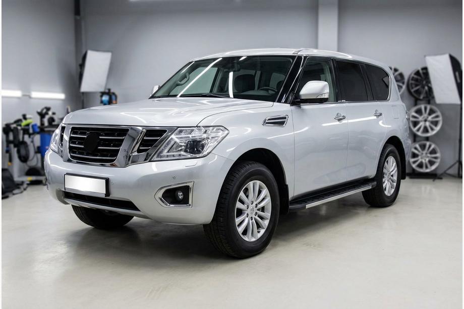 Nissan Patrol Y62 2010–2024 Duru zijtreden (set van 2, aluminium) Image