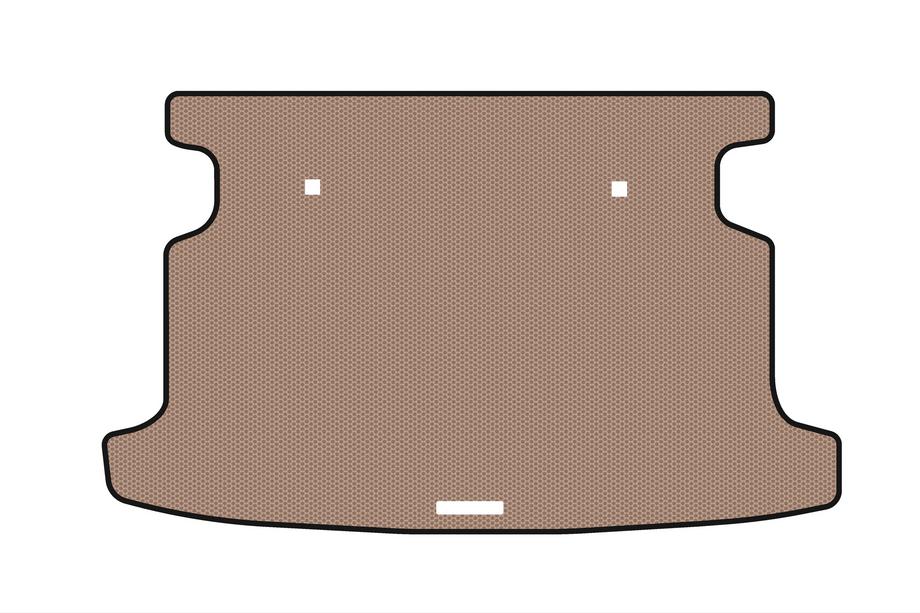 Toyota Corolla 2002–2007 Rubberen kofferbakmat Carsuit (HB, beige) Image