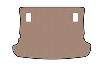 Toyota Corolla Verso 2004–2009 Rubberen kofferbakmat Carsuit (7-zits, beige) foto 1