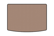 Volkswagen Golf Plus 2004–2014 Rubberen kofferbakmat Carsuit (Beige) foto 1