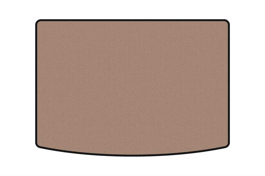 Volkswagen Golf Plus 2004–2014 Rubberen kofferbakmat Carsuit (Beige) Image