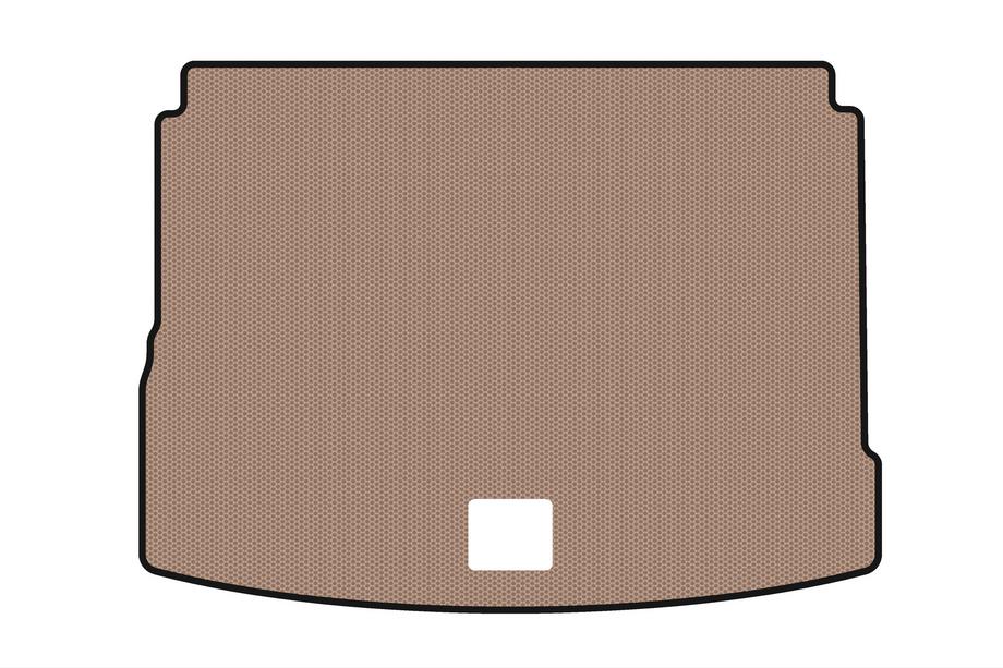 Volkswagen Tiguan 2016–2023 Rubberen kofferbakmat Carsuit V2 (VS, beige) Foto 1