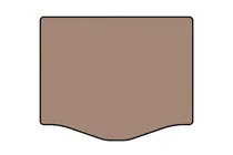 Ford Focus II 2008–2011 Rubberen kofferbakmat Carsuit (HB, beige) foto 1