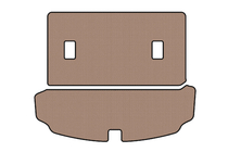 Acura MDX 2007–2013 Rubberen kofferbakmat Carsuit V-2 (Beige) foto 1