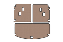 Acura MDX 2013–2020 Rubberen kofferbakmat Carsuit V-2 (Beige) foto 1