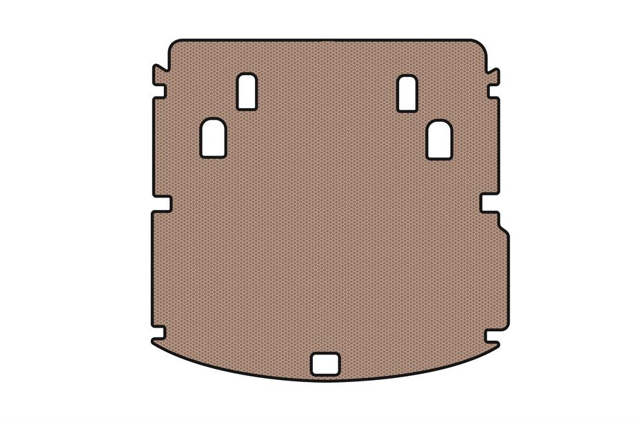 Acura MDX 2013–2020 Rubberen kofferbakmat Carsuit V-1 (Beige) Foto 1