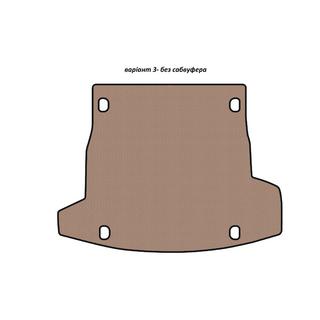 Rubberen kofferbakmat Carsuit V-3 (zonder subwoofer, beige) Alfa Romeo Stelvio 2016– foto 1