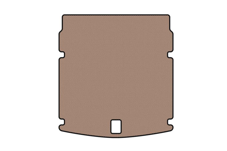 Audi A5 2007–2015 Rubberen kofferbakmat Carsuit V-2 (Cabriolet, beige) Image