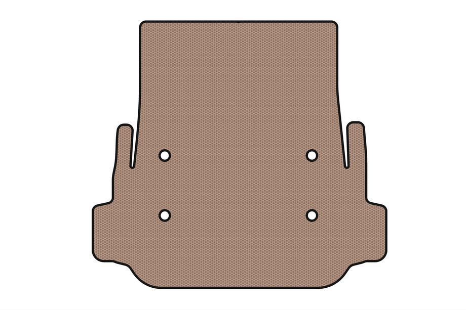 BMW 5 Serie E39 1996–2003 Rubberen kofferbakmat Carsuit V-2 (SD, beige) Foto 1