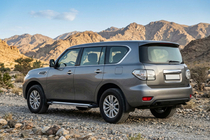 Nissan Patrol Y62 2010–2024 Rainbow zijtreden (set van 2, aluminium) foto 1