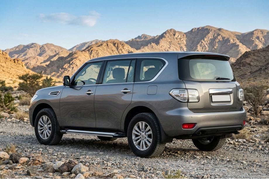 Nissan Patrol Y62 2010–2024 Rainbow zijtreden (set van 2, aluminium) Image