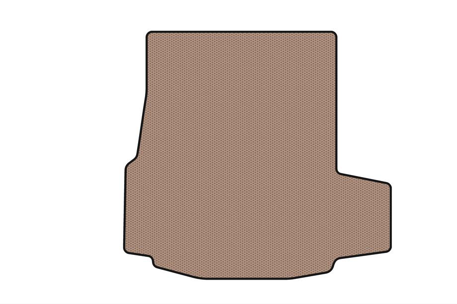 BMW 5 Serie G30/G31 2017–2023 Rubberen kofferbakmat Carsuit V-2 (voor G30, beige) Image