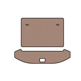 Rubberen kofferbakmat Carsuit (3 rijen, beige) Jetour X70 2018– foto 1