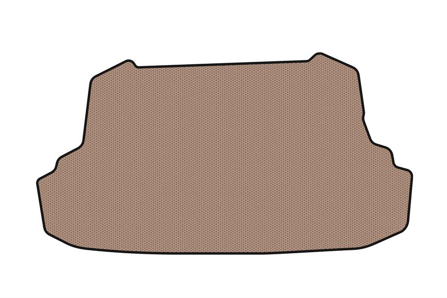 BYD F3 2013–2015 Rubberen kofferbakmat Carsuit (met uitsparing voor gasfles, SD, beige) Foto 1