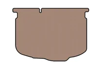 Chevrolet Sonic 2011–2022 Rubberen kofferbakmat Carsuit (HB, beige) foto 1