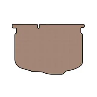 Rubberen kofferbakmat Carsuit (HB, beige)