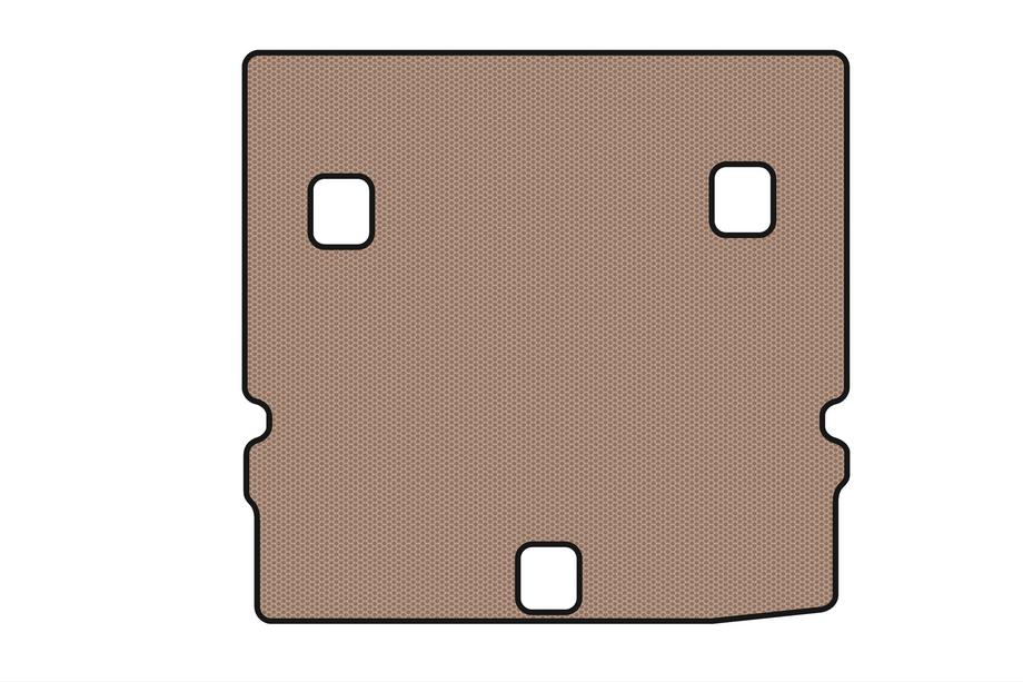 Chevrolet Orlando 2010–2018 Rubberen kofferbakmat Carsuit V-2 (Beige) Image