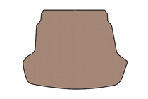 Hyundai Sonata LF 2014–2019 Carsuit rubberen kofferbakmat (2014-2017, beige) foto 1