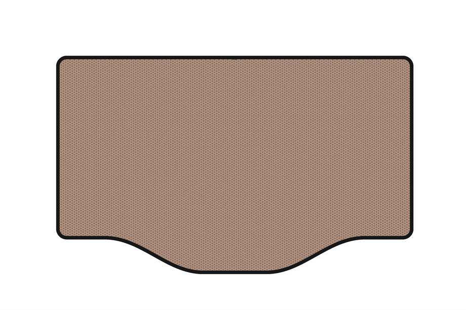 Fiat Panda 2003–2011 Rubberen kofferbakmat Carsuit (Beige) Foto 1