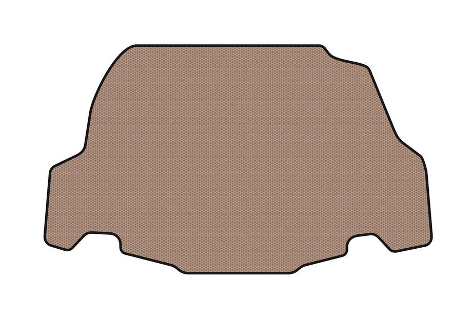 Ford Mustang 2005–2014 Rubberen kofferbakmat Carsuit (2009-2014, GT, Cabriolet, beige) Foto 1