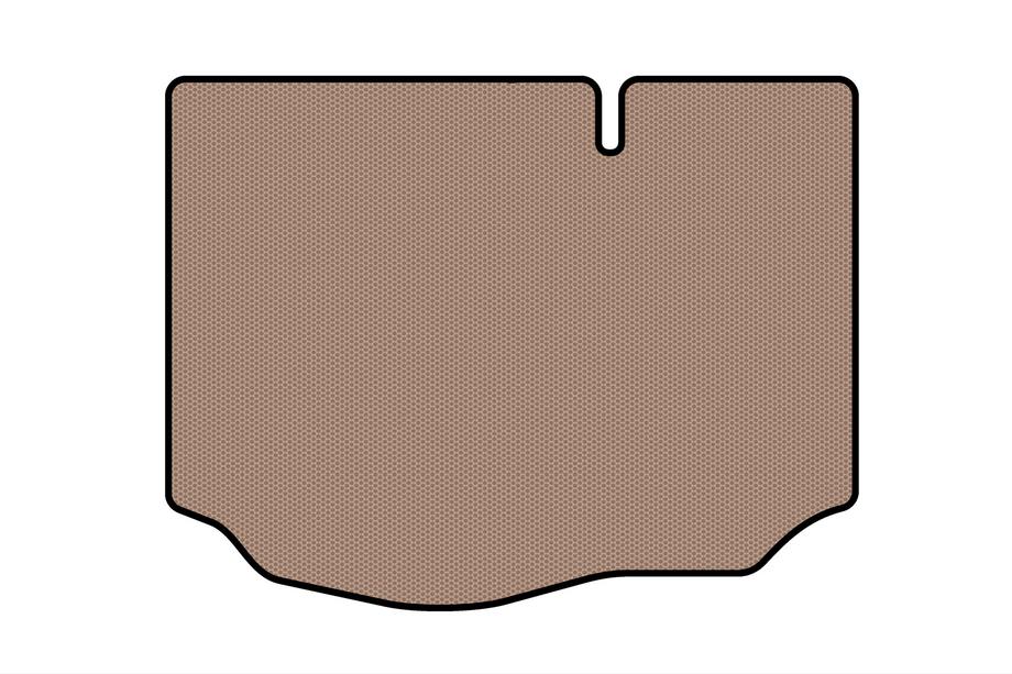 Ford Fiesta 2017– Rubberen kofferbakmat Carsuit V1 (Beige) Image