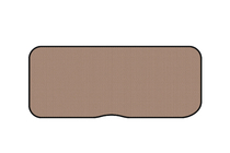Honda Pilot 2015–2022 Carsuit rubberen kofferbakmat (met 3e zitrij, beige) foto 1