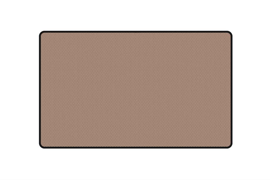 Kia Carens 1999–2012 Rubberen kofferbakmat Carsuit (2006-2012, 3 rijen, 7-persoons, beige) Image