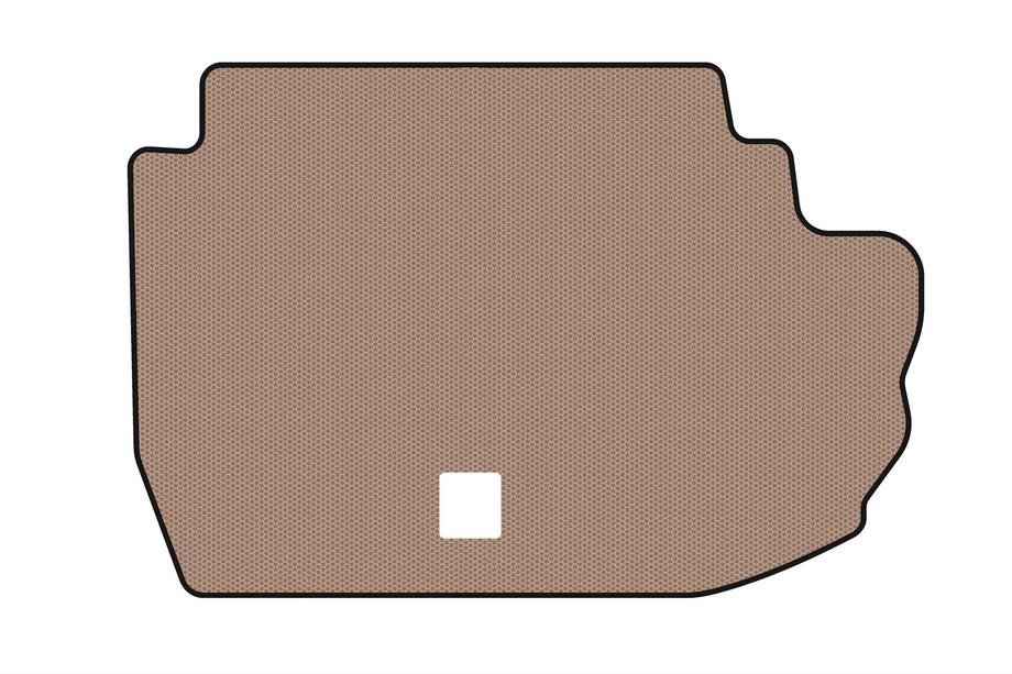 Mercedes S-Class W220 1998–2005 Rubberen kofferbakmat Carsuit (Long, vierwielaandrijving, beige) Foto 1