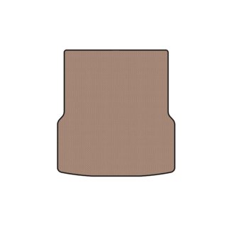 Rubberen kofferbakmat Carsuit voor (4WD, 2012-2021, beige) Tesla Model S 2012– foto 1