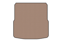 Skoda Superb 2009–2015 Rubberen kofferbakmat Carsuit (dubbele laadvloer, SW, beige) foto 1