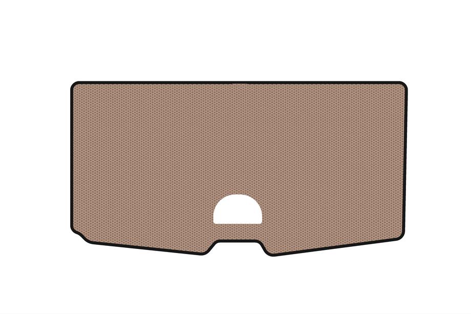 Volvo XC90 2015– Rubberen kofferbakmat Carsuit (tot 3e zitrij, beige) Image