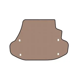 Rubberen kofferbakmat Carsuit (Beige)