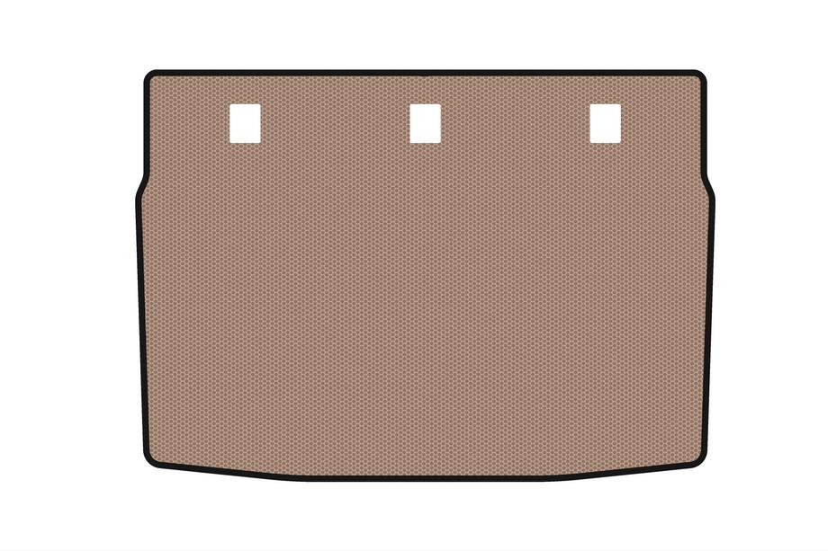 Kia Forte 2008–2024 Rubber kofferbakmat Carsuit (2008-2012, beige) Image