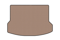 Nissan X-trail T32/Rogue 2014–2021 Rubberen kofferbakmat Carsuit (5-zits, Europa, beige) foto 1