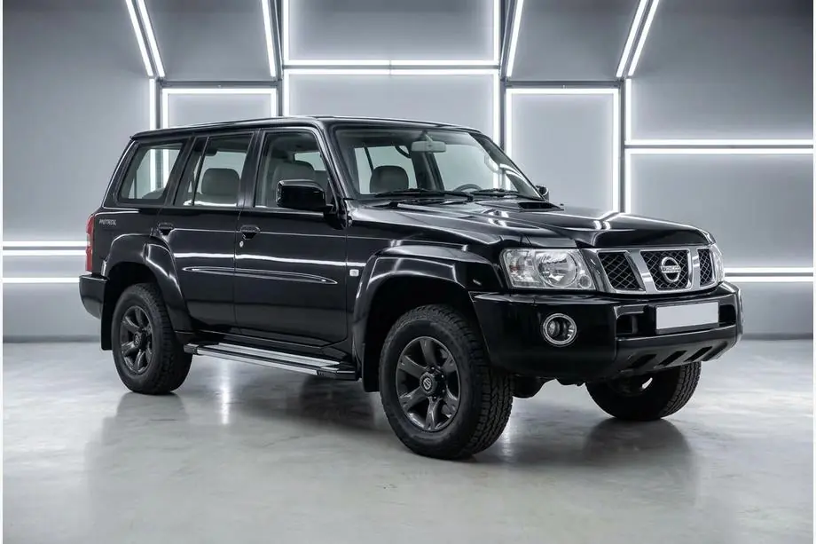 Nissan Patrol Y61 1997–2011 Rainbow zijtreden (set van 2, aluminium) Foto 1