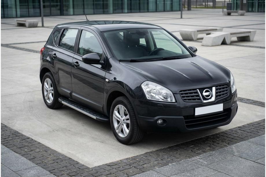 Nissan Qashqai 2007–2010 Duru side steps (2 stuks, aluminium) Image