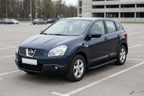 Nissan Qashqai 2007–2010 Bosphorus Black side steps (2 st., aluminium) foto 1
