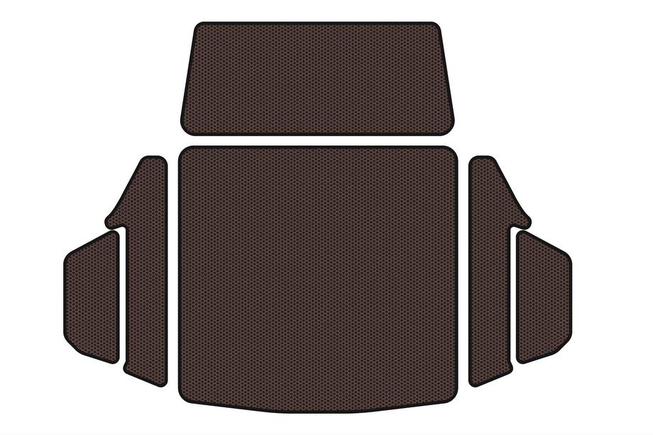 Acura TLX 2014–2020 Rubberen kofferbakmat Carsuit (SD, bruin) Image